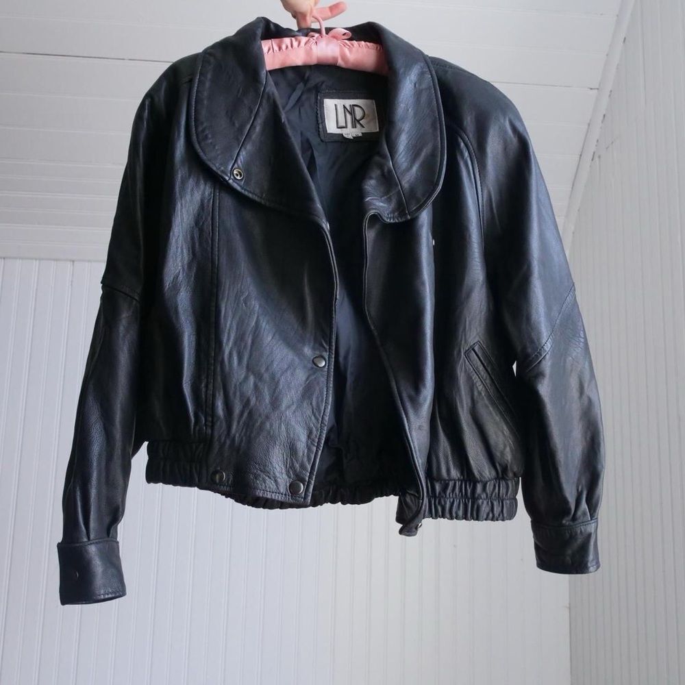 Vintage 90s leather jacket